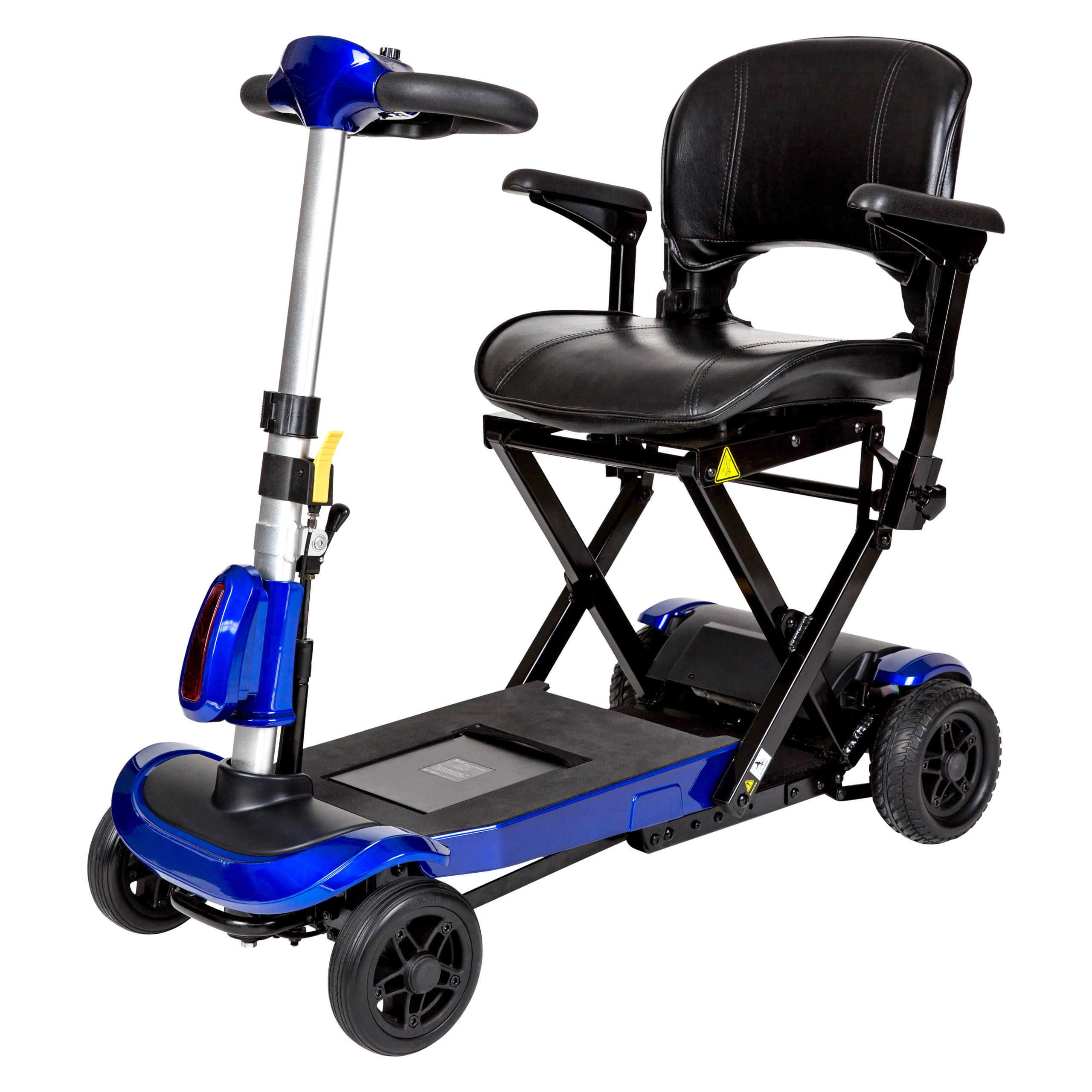 Drive Medical ZooMe AutoFlex Folding Travel Scooter Blue