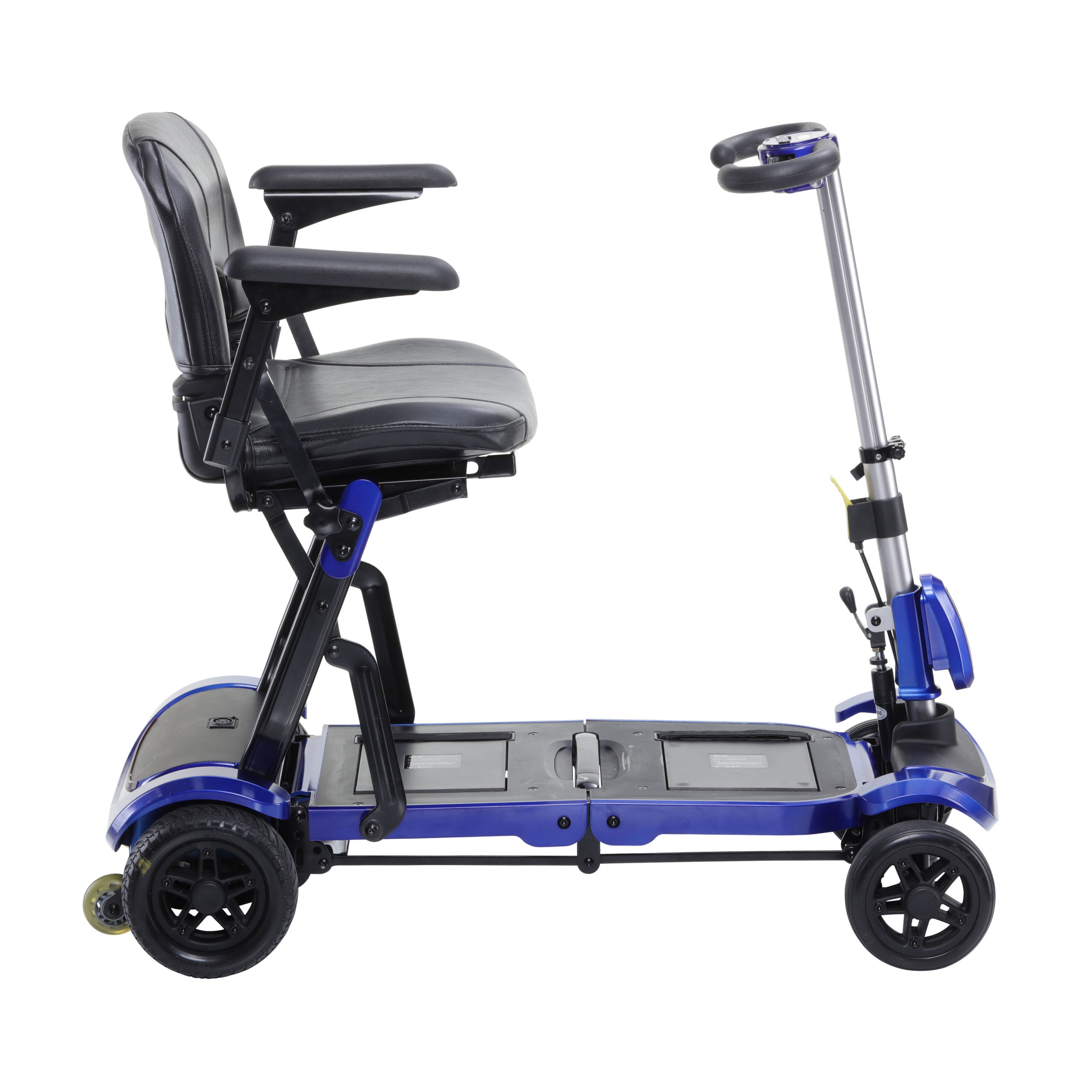 Drive Medical ZooMe Flex Ultra Compact Folding Travel 4 Wheel Scooter