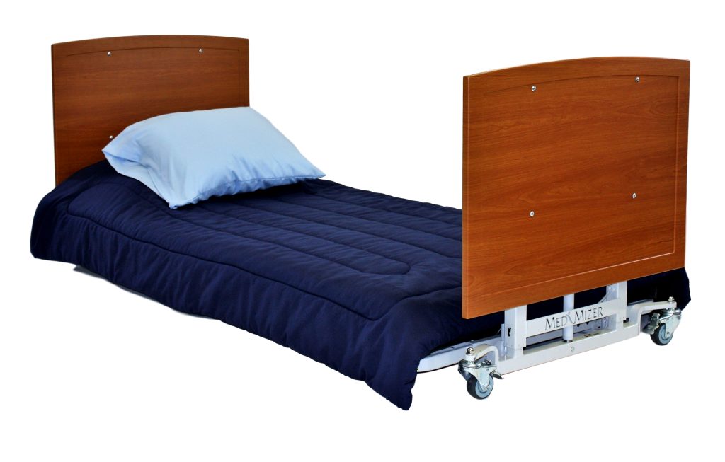 Med-Mizer Hi-Lo AllCare Low Hospital Bed Set - Image 7