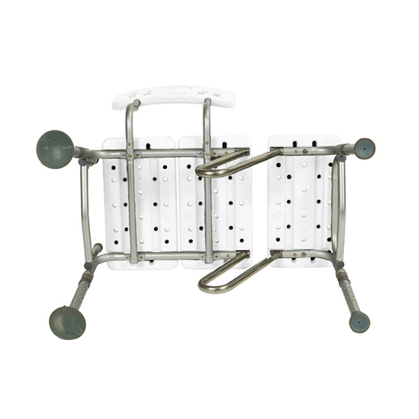 Drive Medical Splash Defense Transfer Bench with Curtain Guard Protection