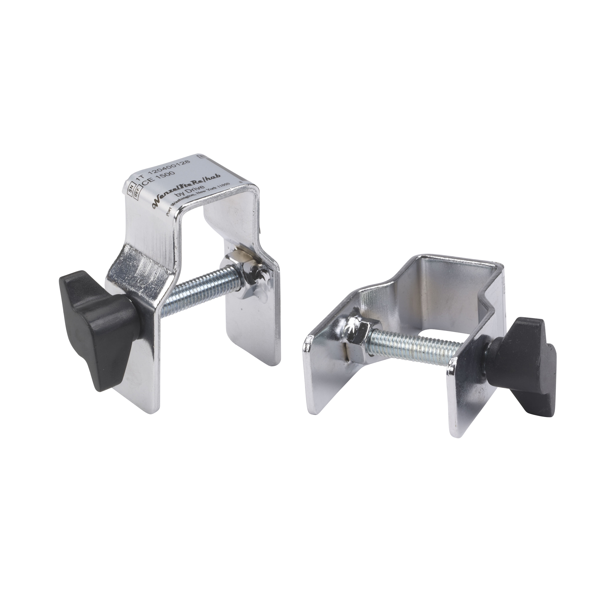 Drive Medical Swivel Wheel Locking Brackets - 1 Pair