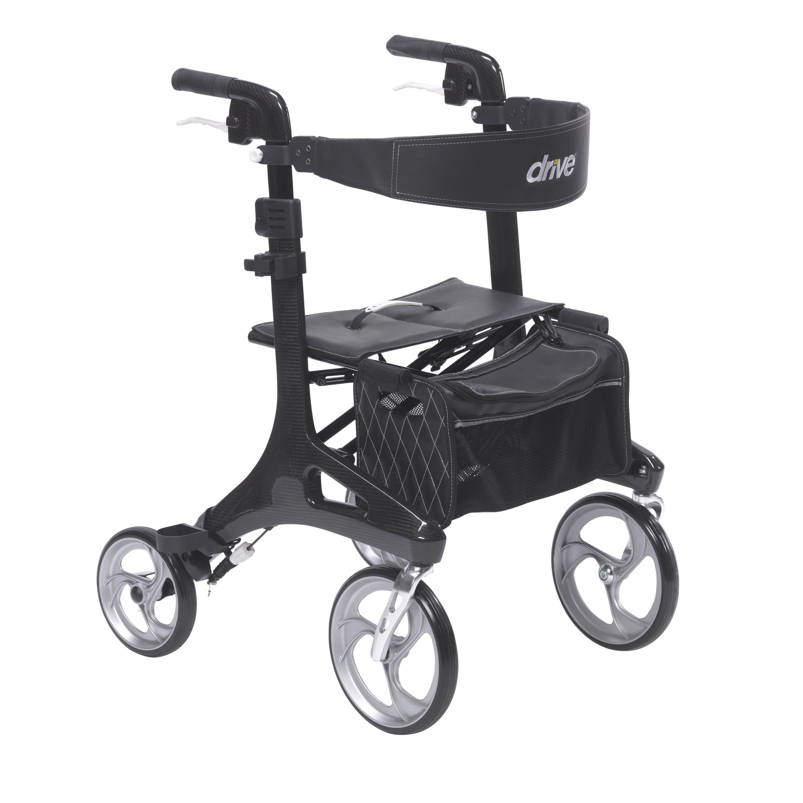 Drive Medical Nitro Elite CF Carbon Fiber Rollator Walker
