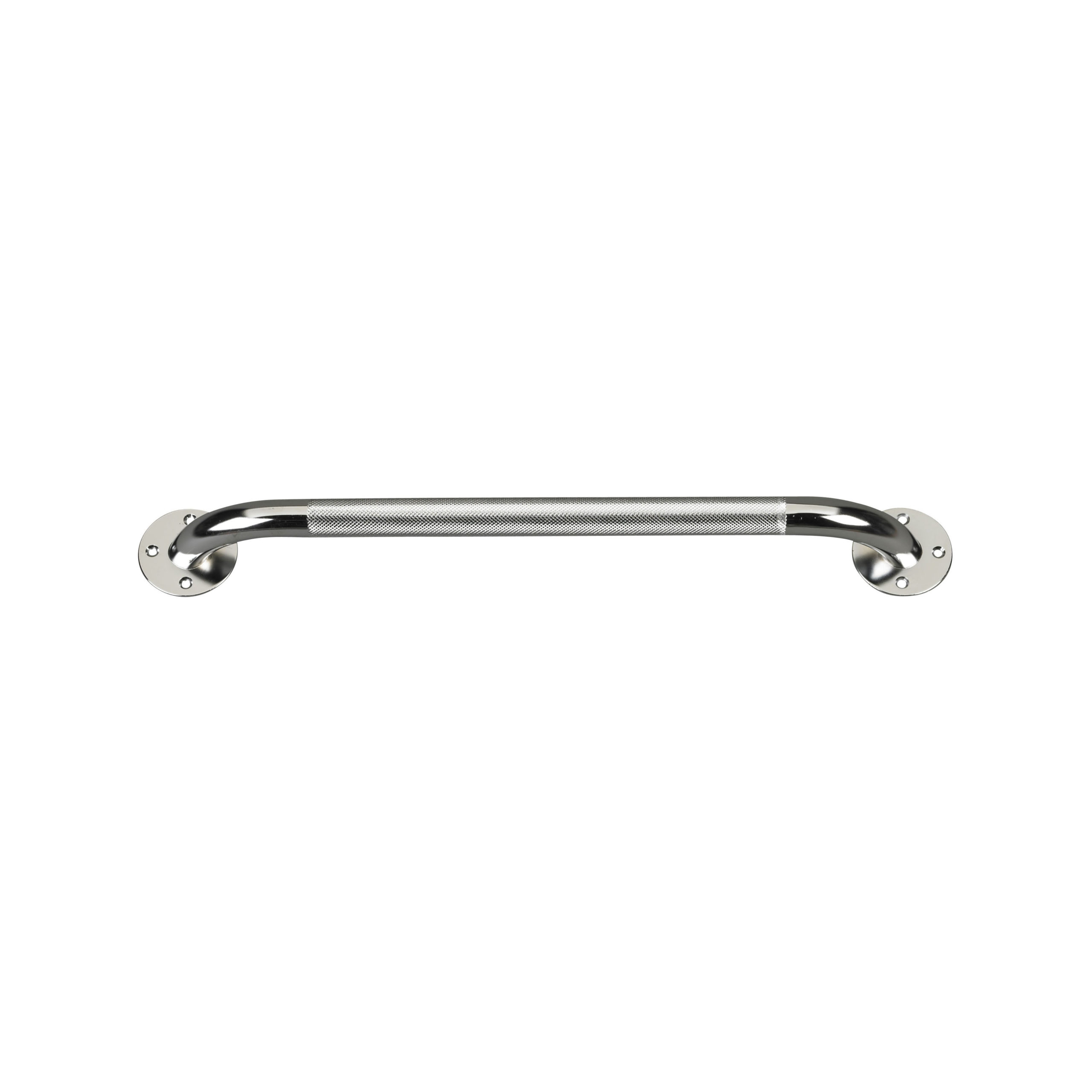 Drive Medical Chrome Knurled Grab Bar - 18" - Image 2
