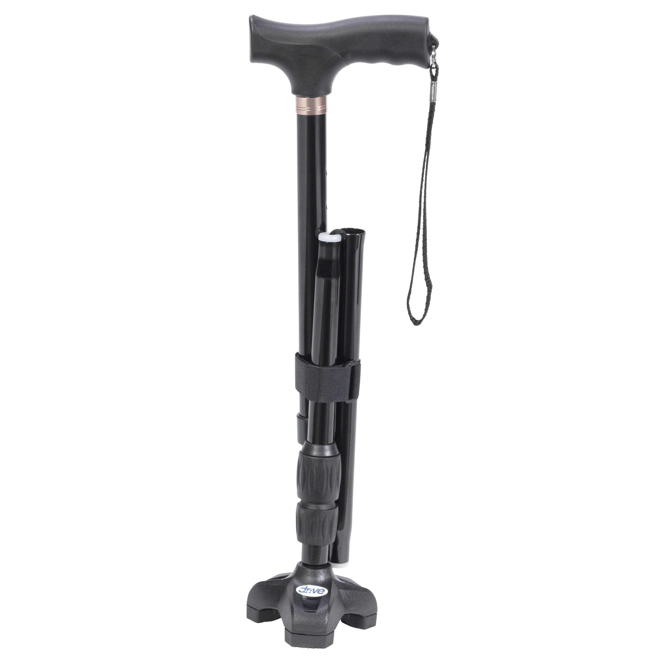 Drive Medical Flex N Go Adjustable Folding Cane with T Handle - Image 4