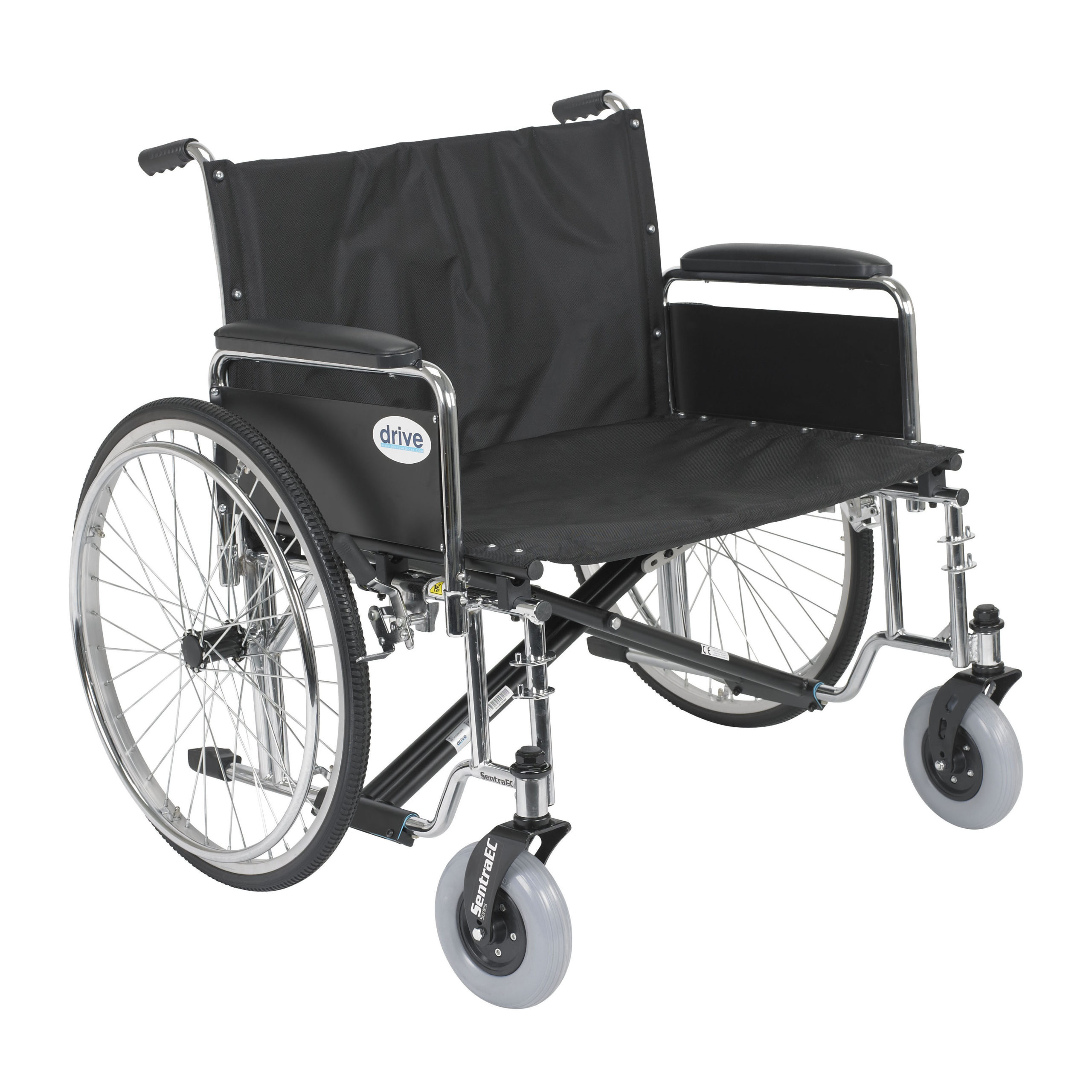 Drive Medical Sentra EC Heavy Duty Extra-Extra Wide Wheelchair - Image 3