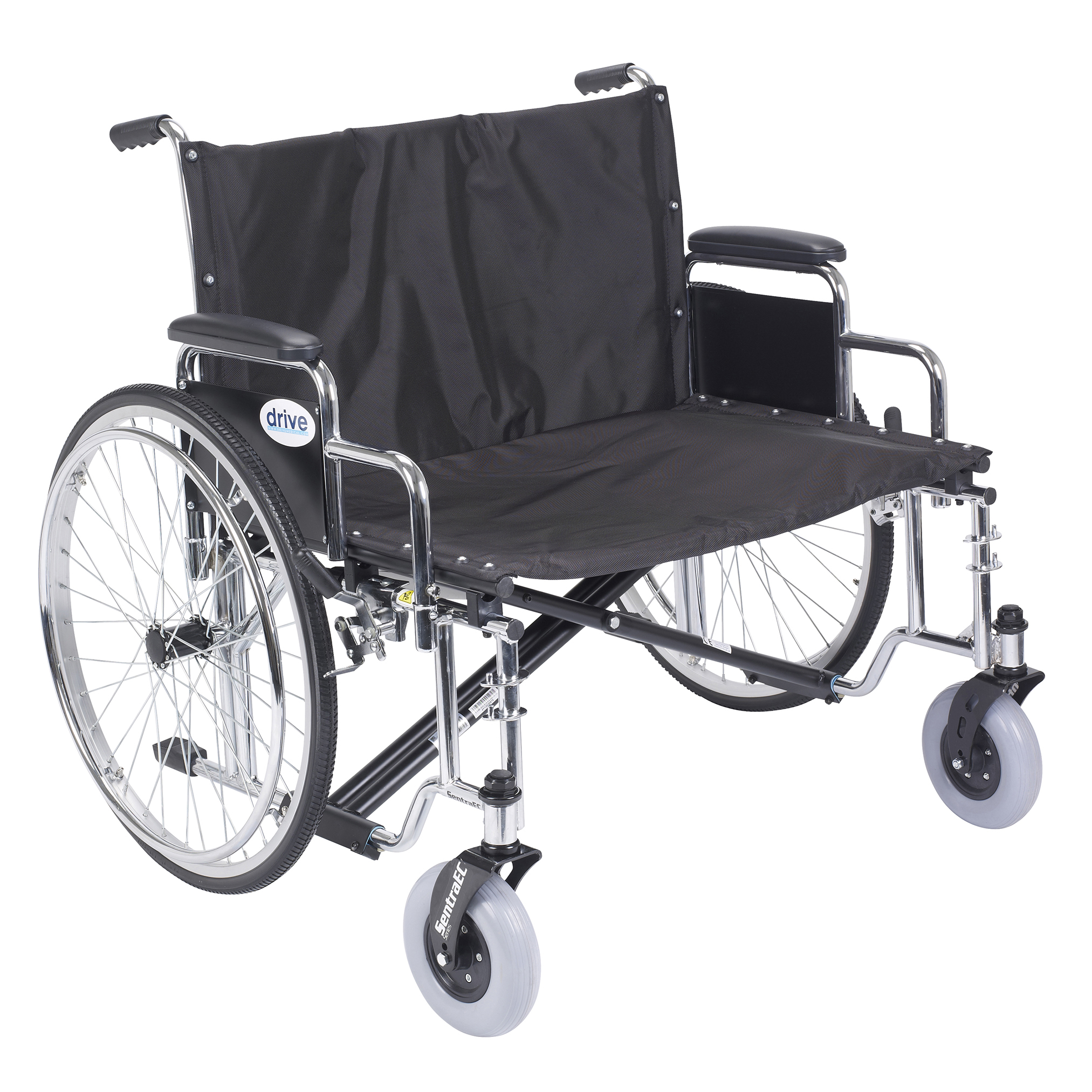 Drive Medical Sentra EC Heavy Duty Extra-Extra Wide Wheelchair - Image 4