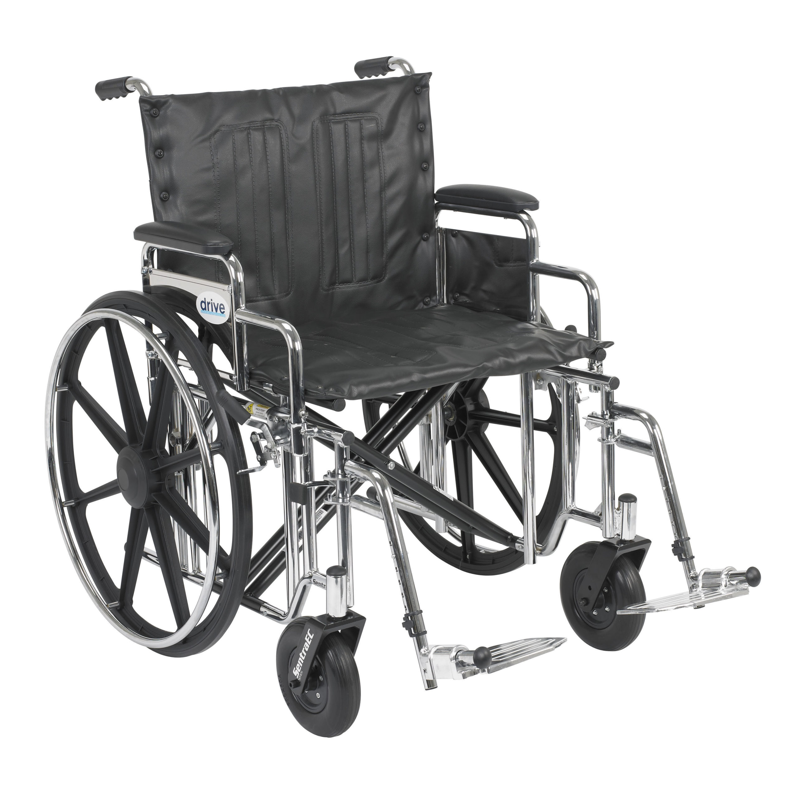 Drive Medical Sentra Extra Heavy Duty Wheelchair - Image 2