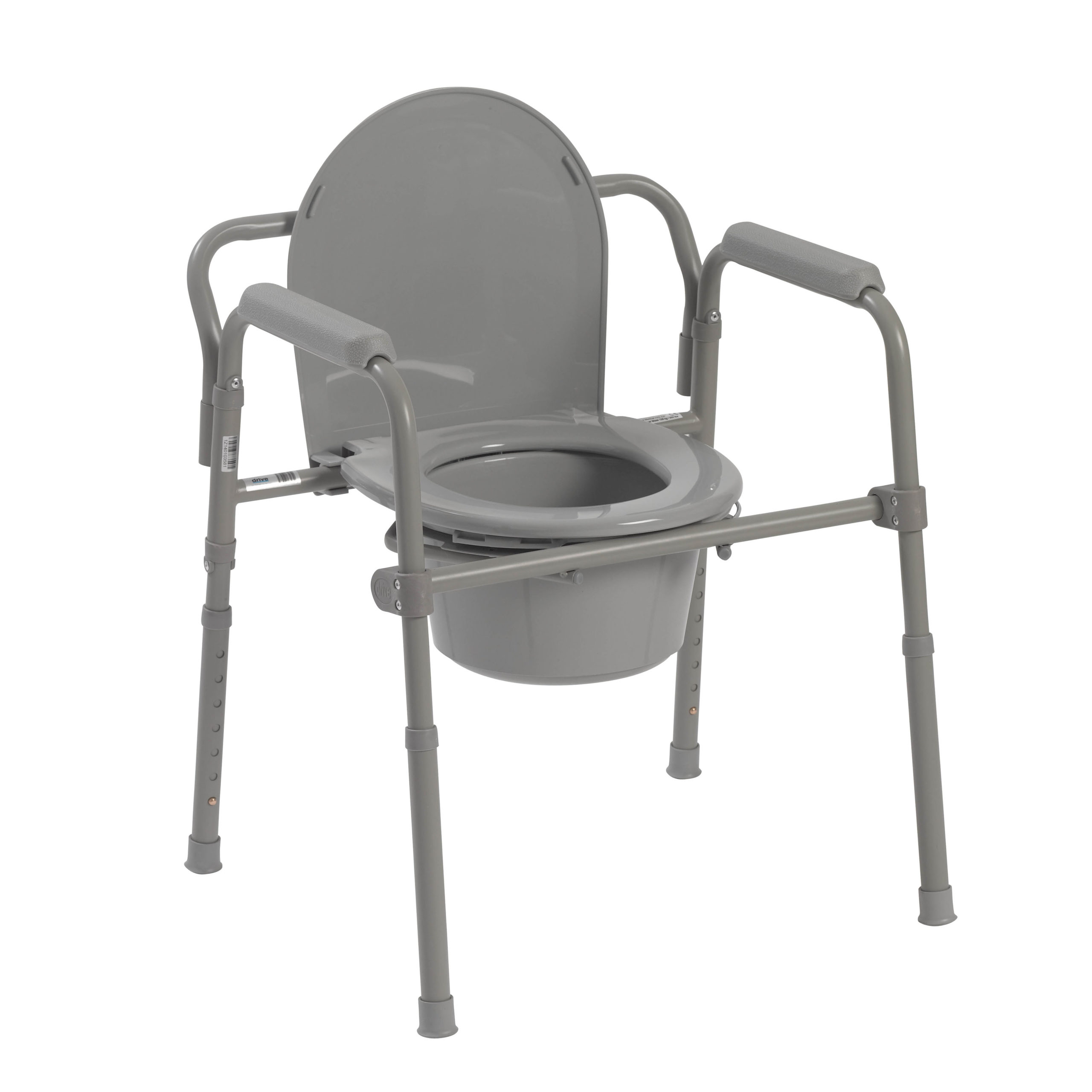 Drive Medical Folding Steel Commode