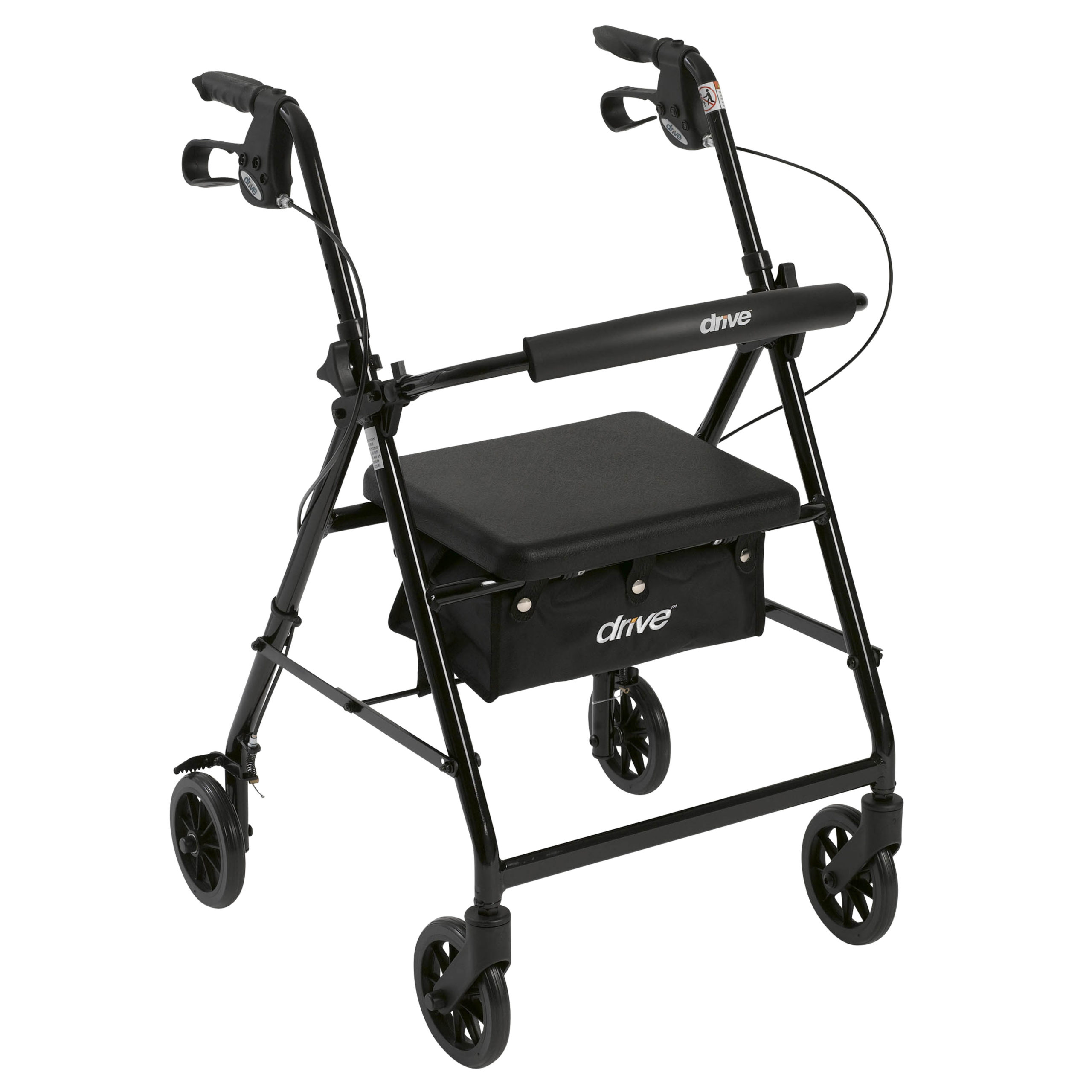 Drive Medical Aluminum Rollator Walker - Image 2