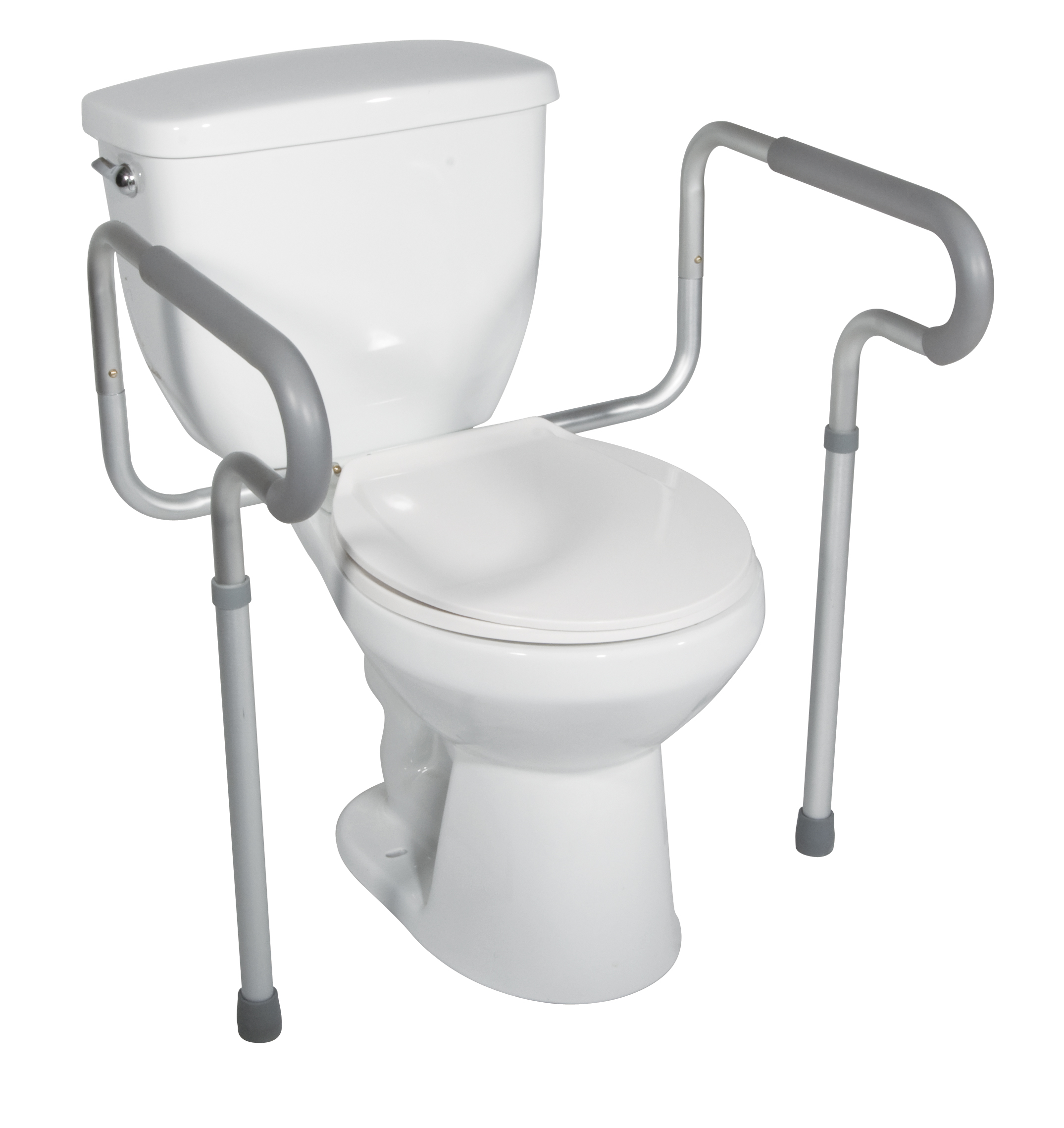 Drive Medical Toilet Safety Frame with Padded Armrests - Image 2