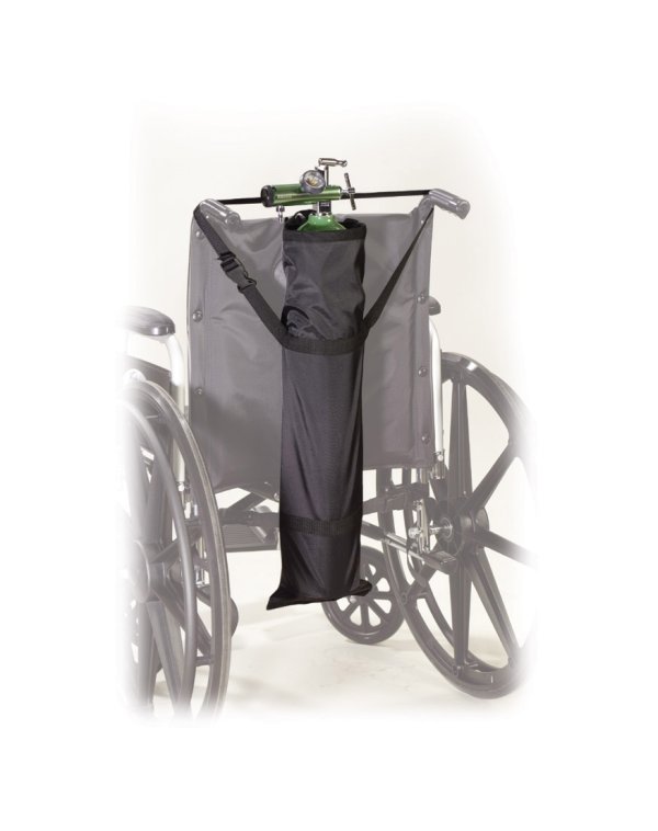 Drive Medical Wheelchair Carry Pouch for Oxygen Cylinders - Image 2