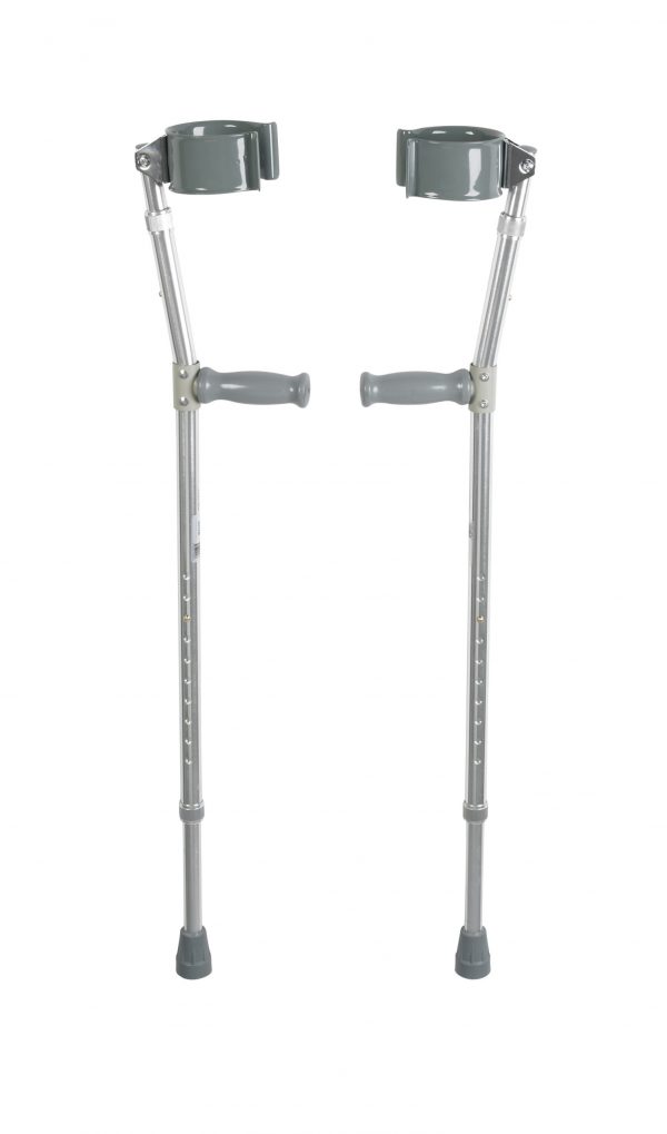 Steel Forearm Crutches