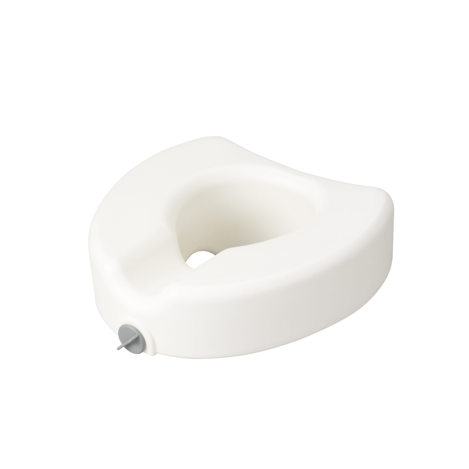 Drive Medical Premium Plastic Raised Toilet Seat with Lock Elongated