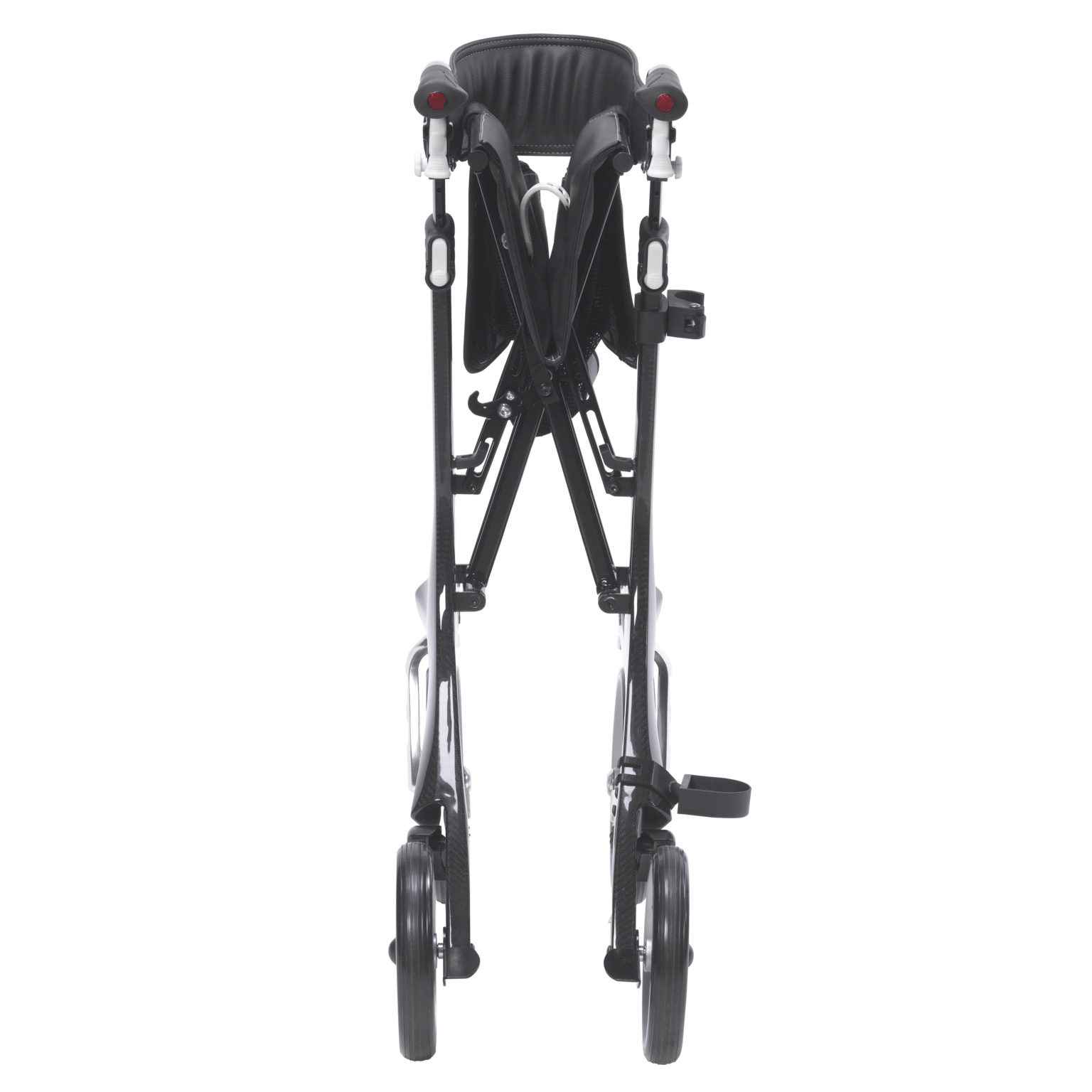 Drive Medical Nitro Elite CF Carbon Fiber Rollator Rolling Walker Black
