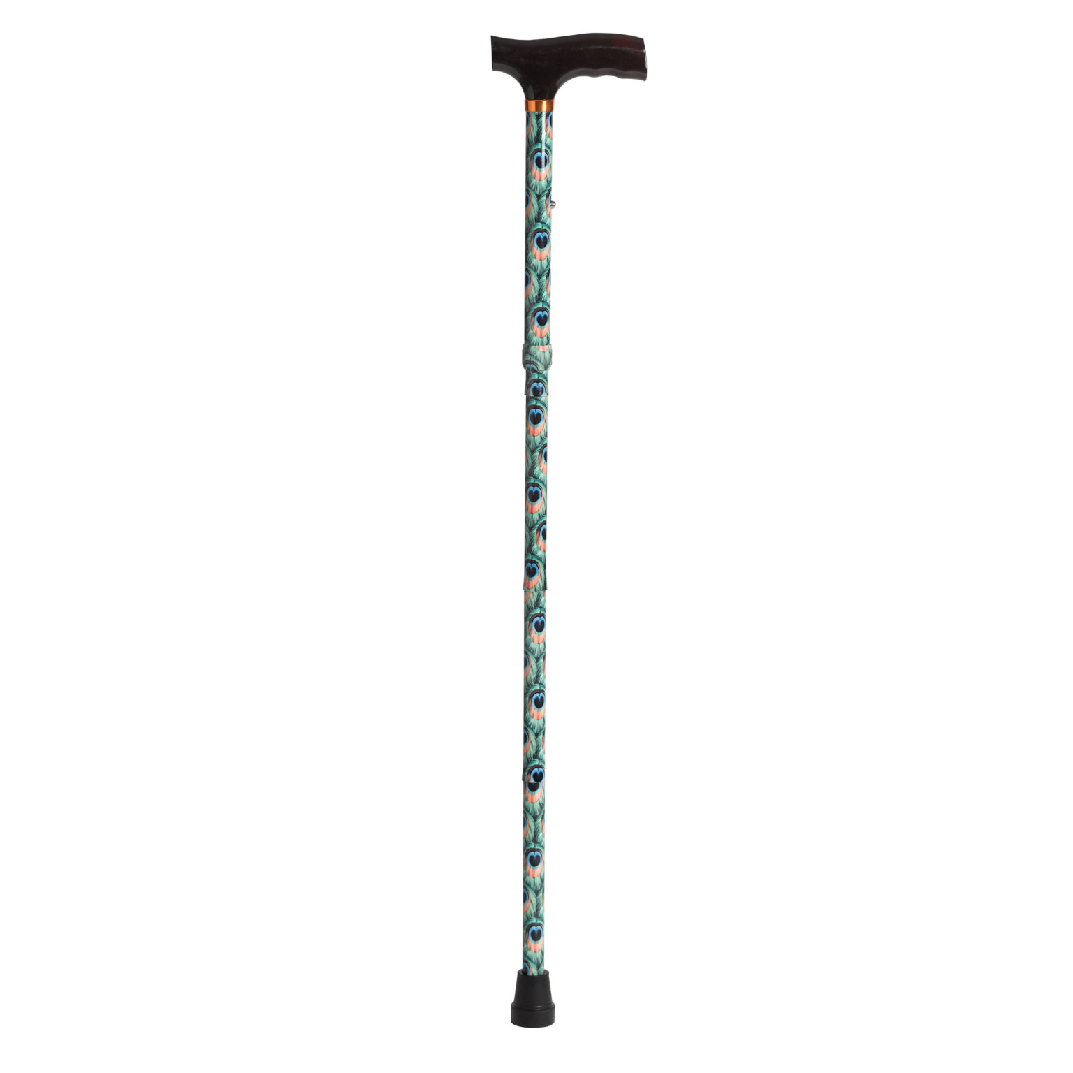 Drive Medical Lightweight Adjustable Folding Cane with T Handle
