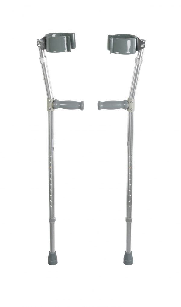 Drive Medical Steel Forearm Crutches - Image 3