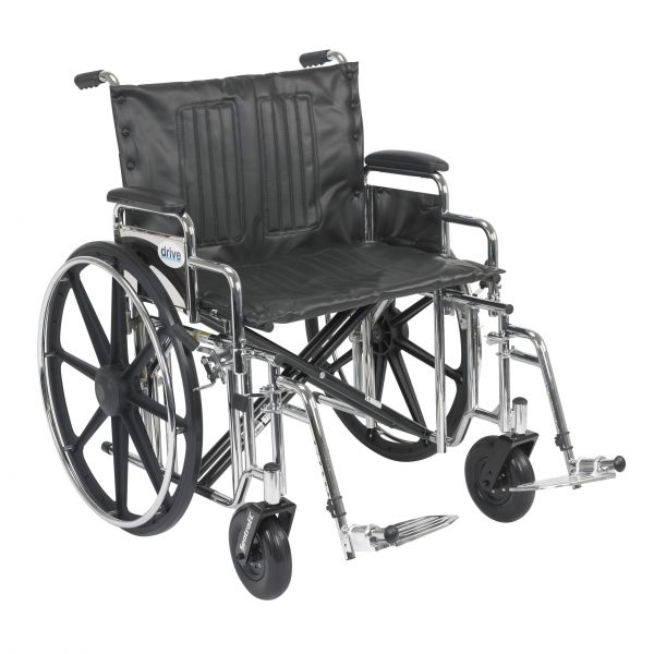 Drive Medical Sentra Extra Heavy Duty Wheelchair - Image 3