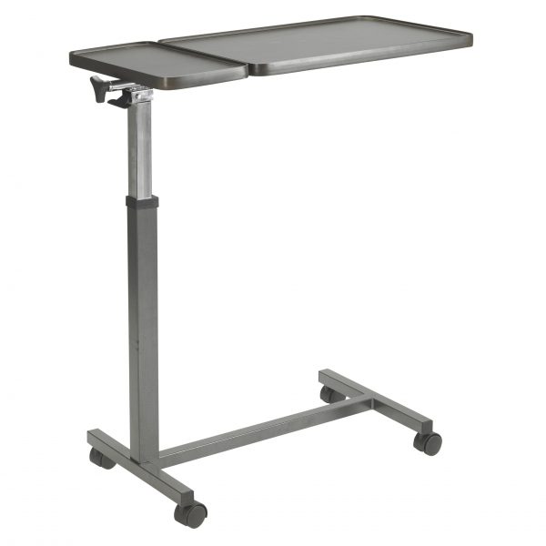 Drive Medical Tilt-Top Split Overbed Table - Image 3