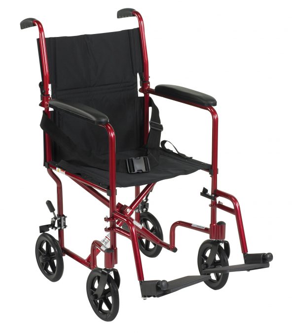 Drive Medical Aluminum Transport Chair - Image 6