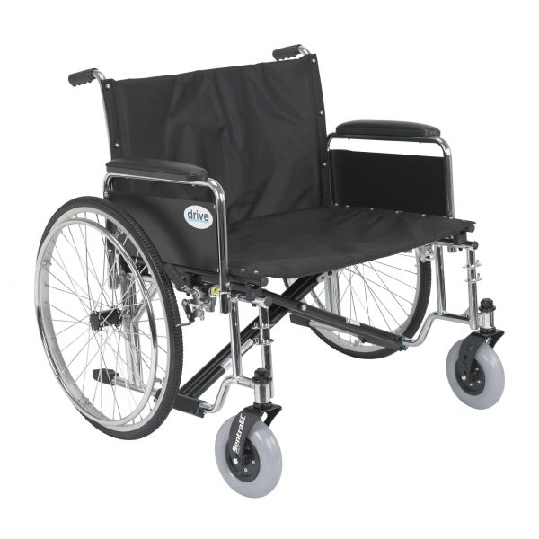 Drive Medical Sentra EC Heavy Duty Extra-Extra Wide Wheelchair - Image 3