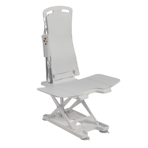 Drive Medical Bellavita Tub Chair Seat Auto Bath Lift - White