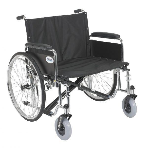 Drive Medical Sentra EC Heavy Duty Extra-Extra Wide Wheelchair - Image 2