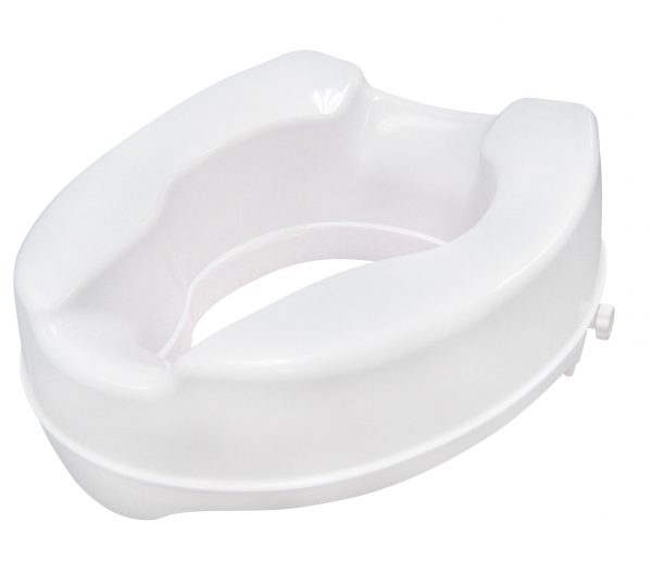 Drive Medical Raised Toilet Seat with Lock - Image 2