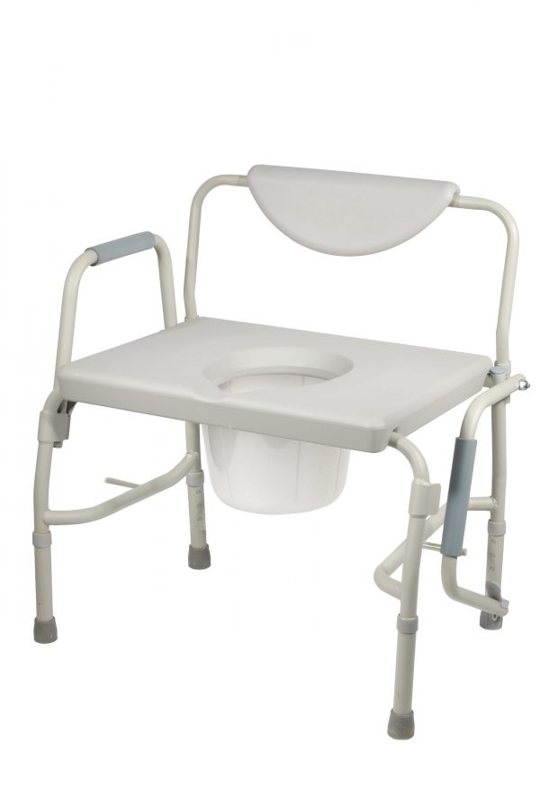 Drive Medical Bariatric Drop Arm Commode