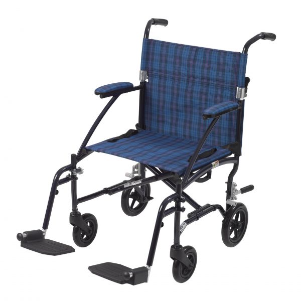 Drive Medical Fly Lite Ultra Lightweight Transport Wheelchair - Image 3