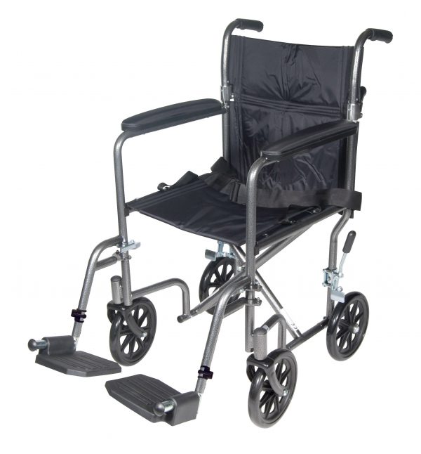 Drive Medical Steel Transport Wheelchair