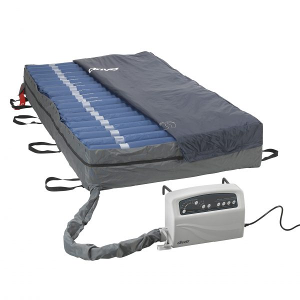 Drive Medical Med-Aire Plus 10" Bariatric Alternating Pressure and Low Air Loss Mattress System - Image 2