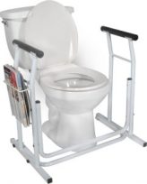 Free standing toilet safety rails - Drive Medical rtl12079