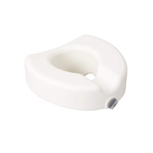 The Ultimate Padded Seat Raised Toilet Frame : Bathroom Aid with