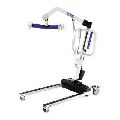 Invacare Reliant 600 HD Patient Lift with Power Opening Base