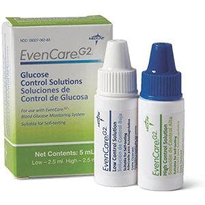 EVENCARE G2 Glucometer Control Solution Set