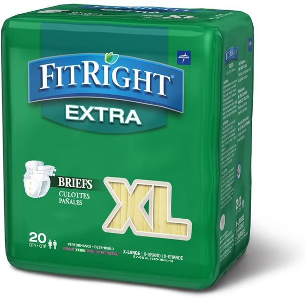 FitRight Extra Incontinence Briefs