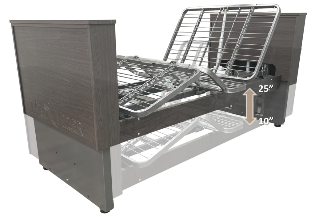 Med-Mizer SelectCare™ Premium Hi-Lo Hospital Bed Set - Image 10