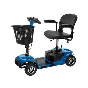 Vive Health 4 Wheel Mobility Scooter blue