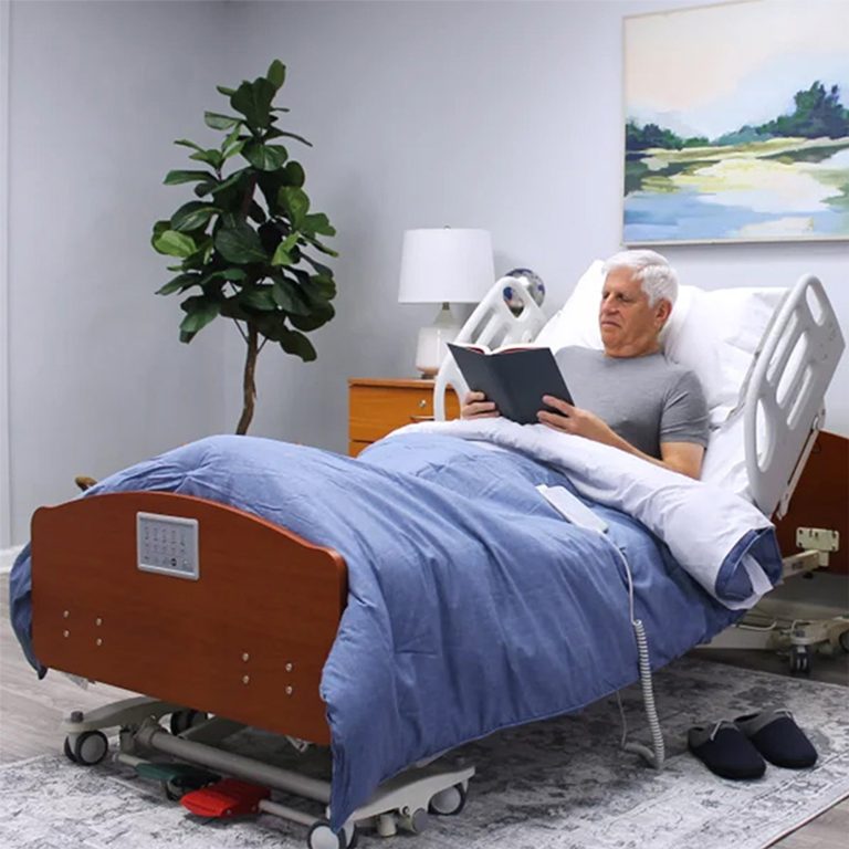 Lynacare™ HC107 Hi-Low Hospital Bed | HomeCare Hospital Beds