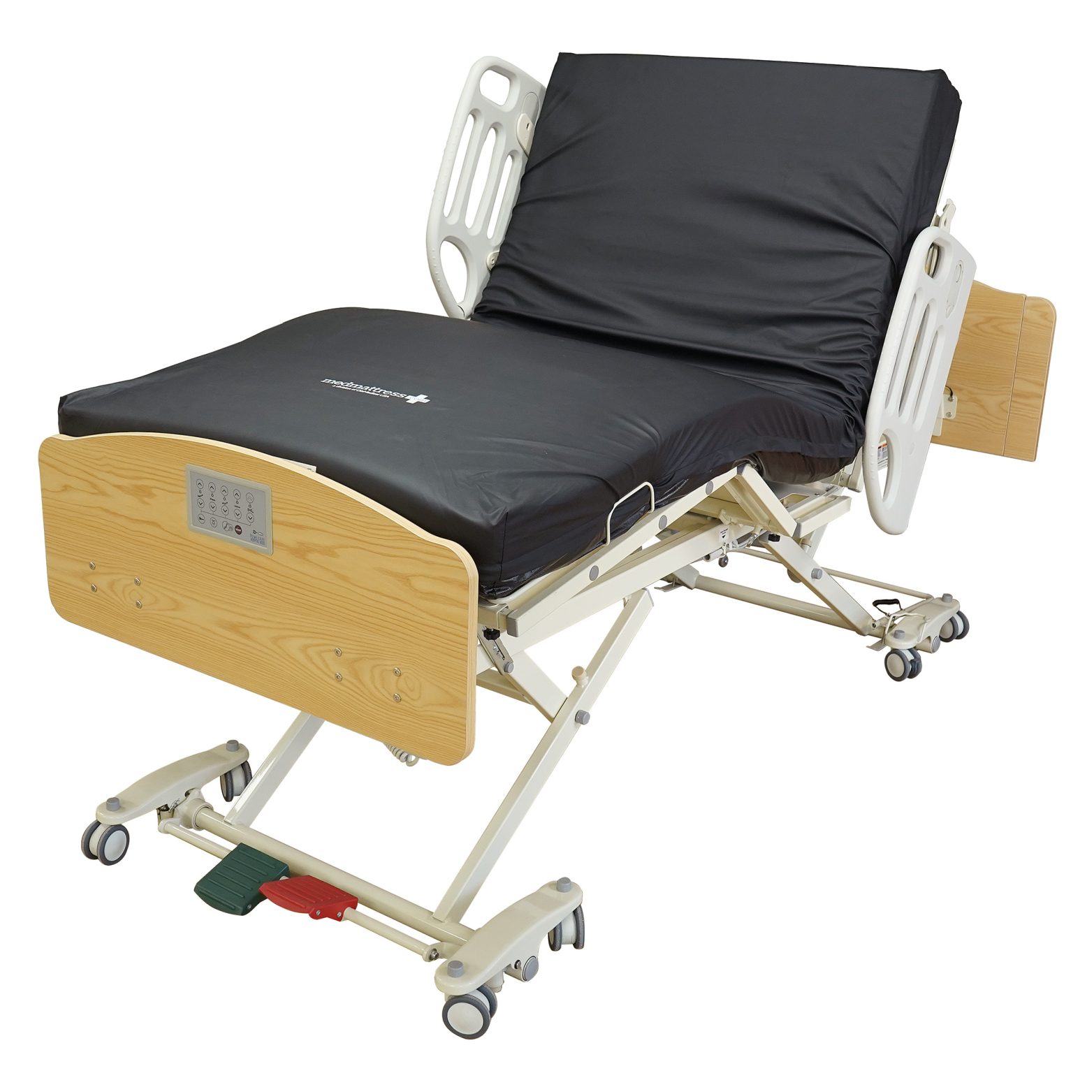 Lynacare™ HC107 Hi-Low Hospital Bed | HomeCare Hospital Beds