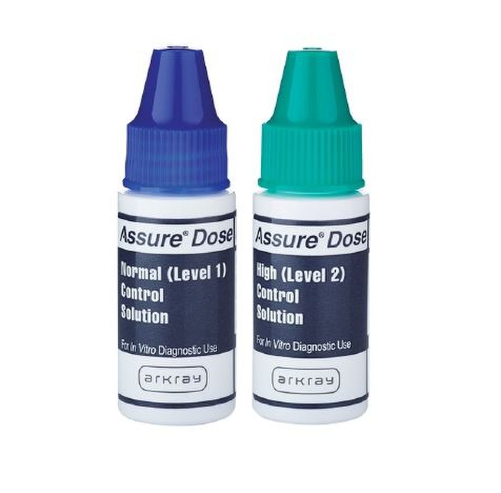 Assure Platinum Glucometer Normal/High Control Solution Set